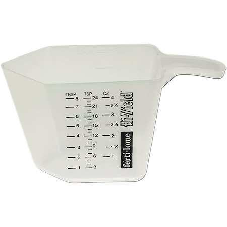 Ferti-Lome Fertilome Hi-Yield 4 Oz. Standard & Metric Plastic Garden & Sprayer Measuring Cup 11008